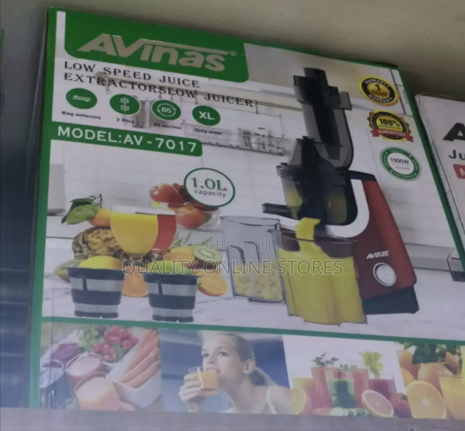 Electric Avinas Slow Juice