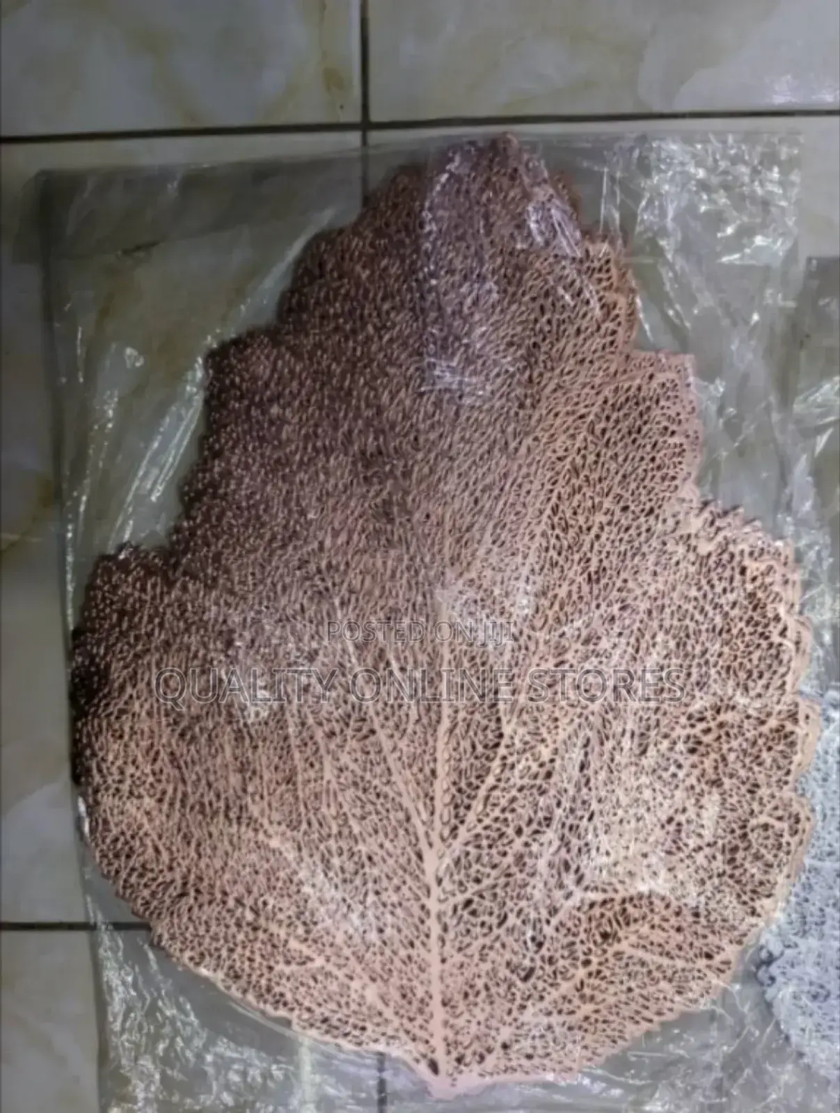 Leaf Shaped Table Place Mat