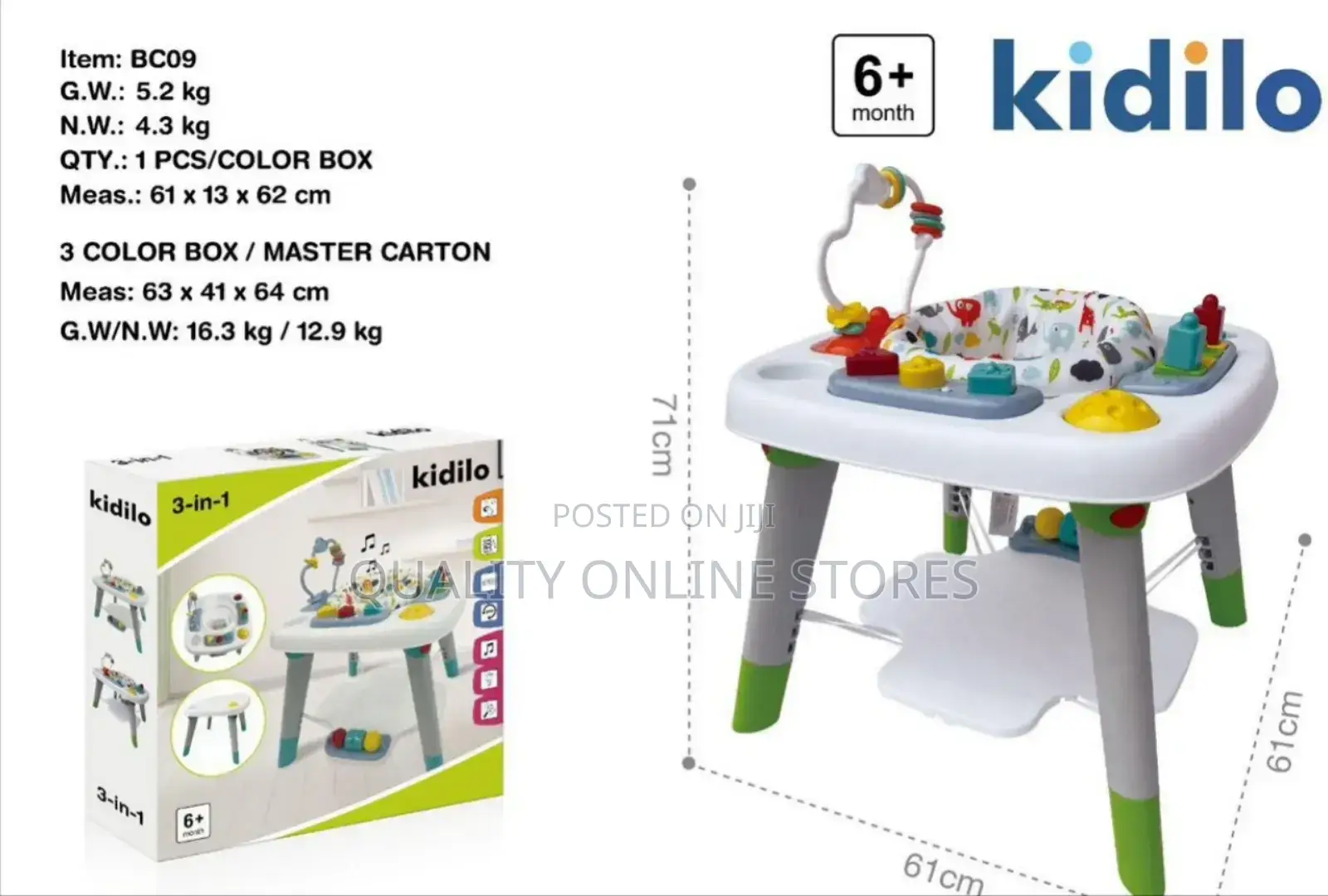 3 in 1 Baby Walker
