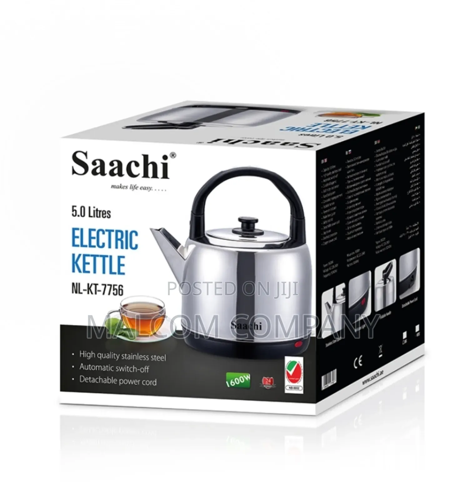 Saachi Electric Kettle 5L.