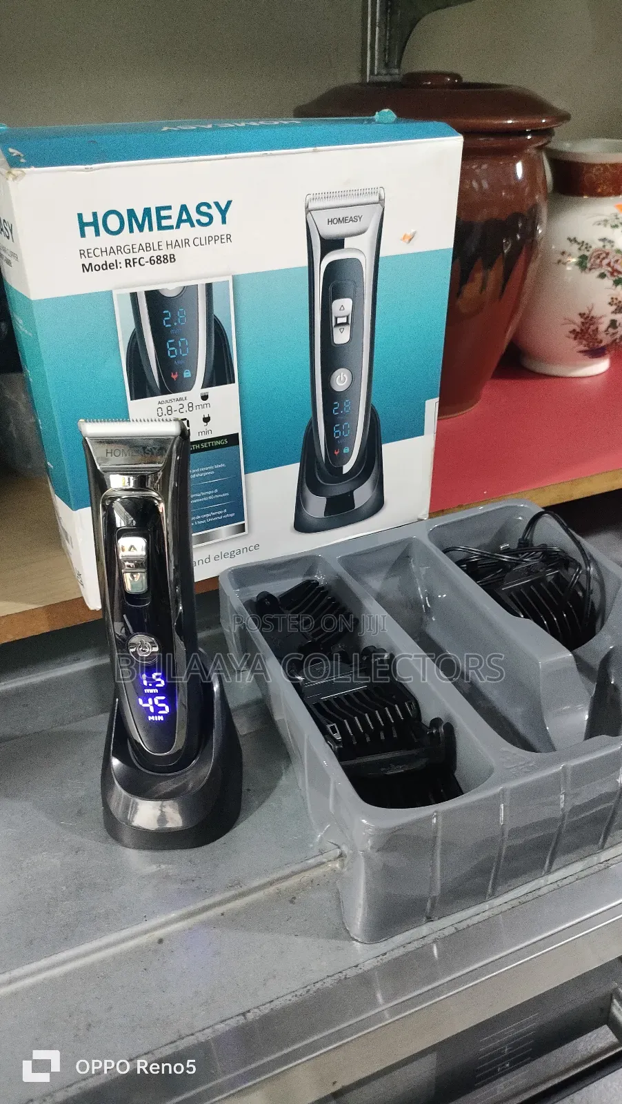 Homeasy Rechargeable Hair Clippers, UK Imported