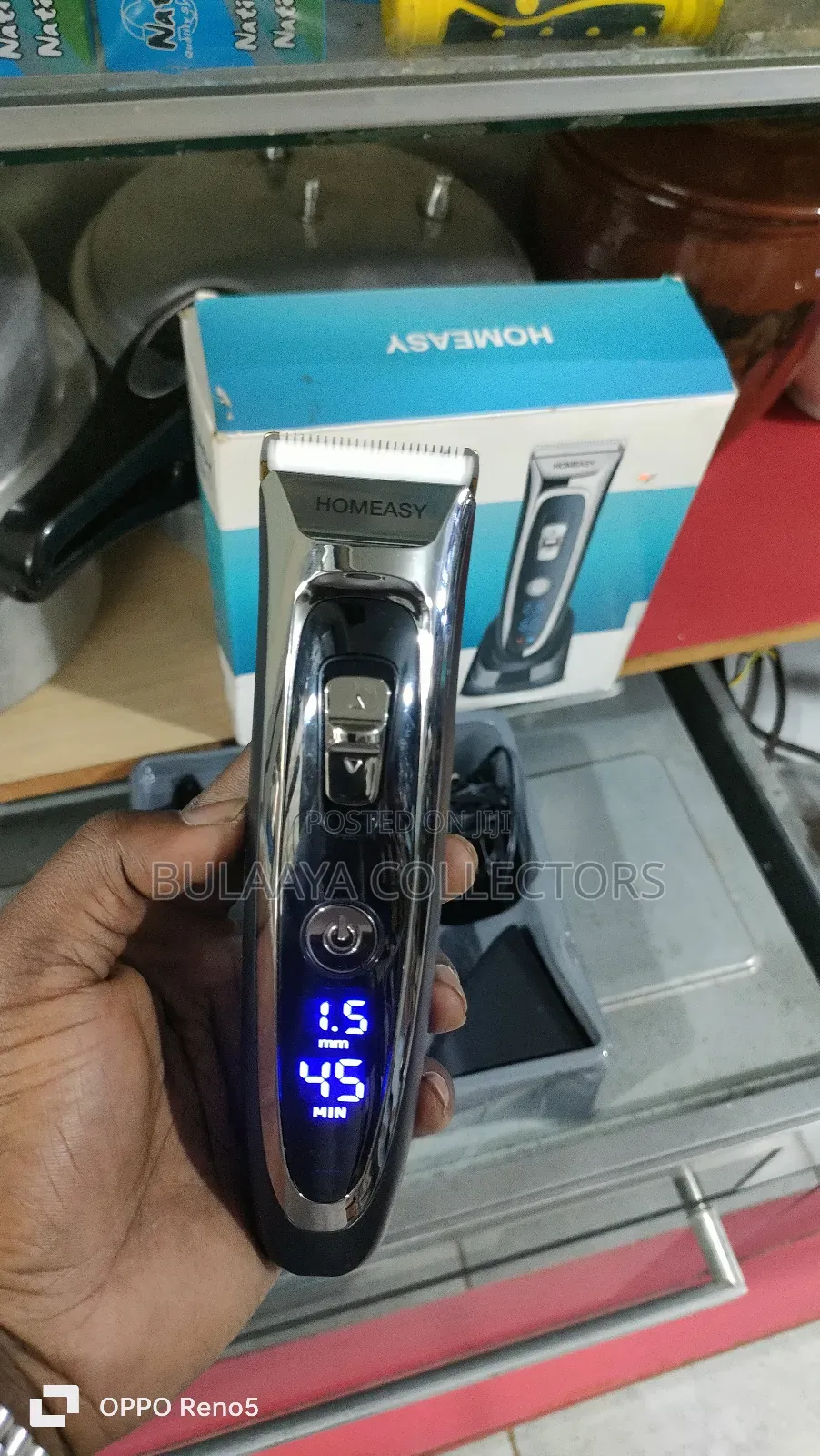 Homeasy Rechargeable Hair Clippers, UK Imported