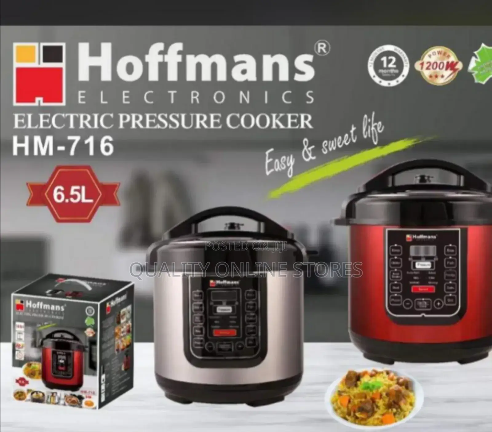 Electric Hoffman Pressure Cooker
