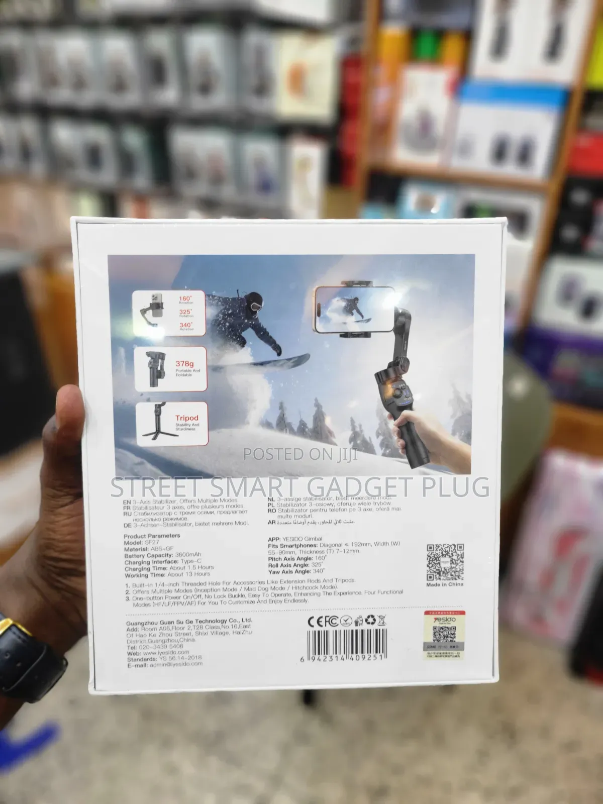 Yesido Gimbal Stabilizer