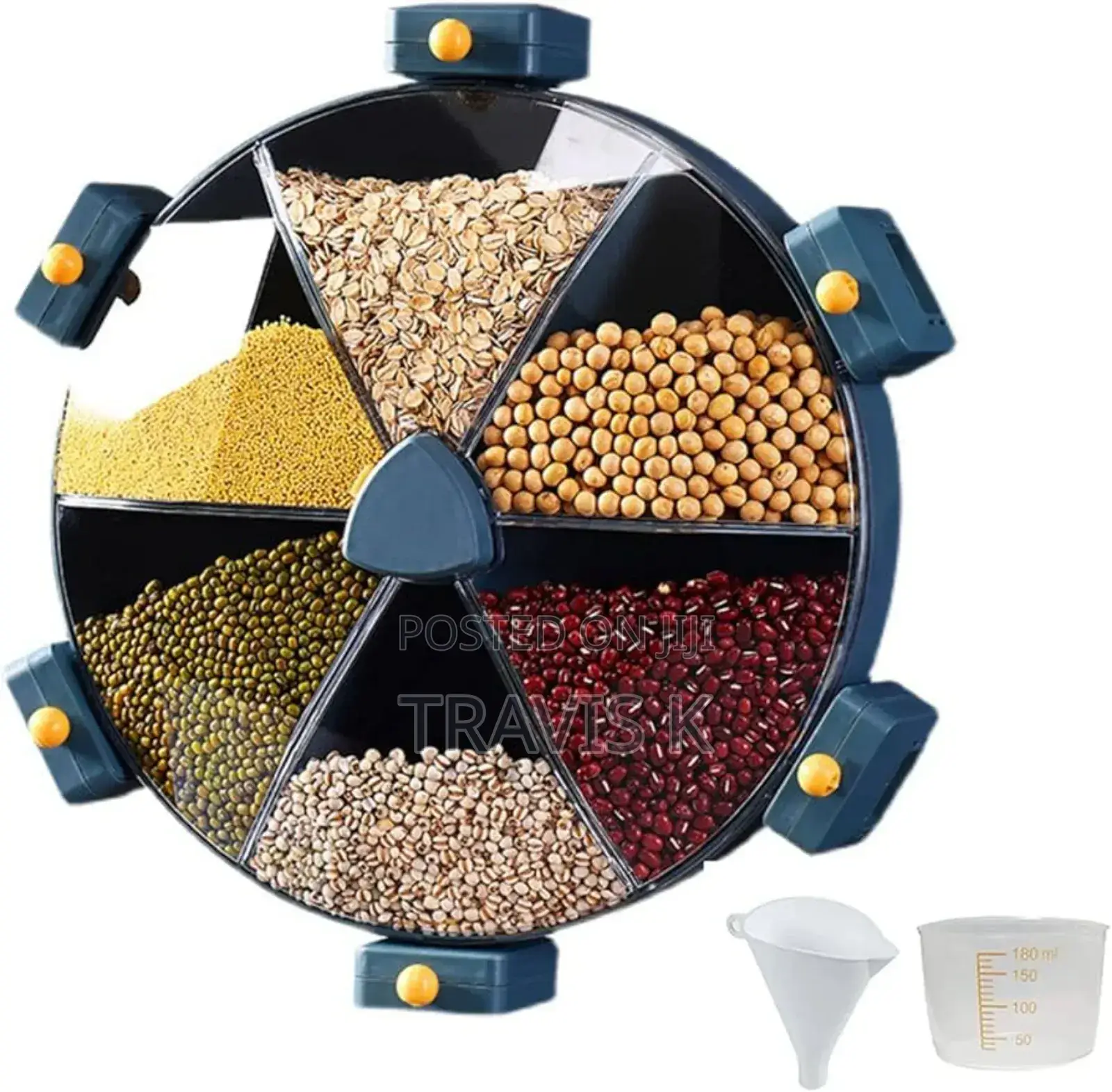 360° Rotatable Wall Mounted Cereal Dispenser
