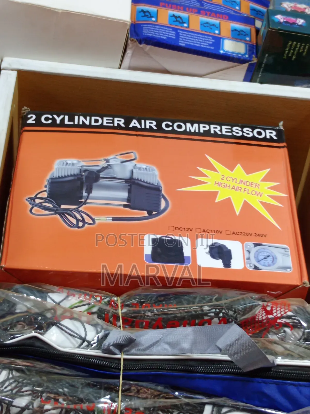 Dual 2 Cylinder Heavy Duty Air Compressor