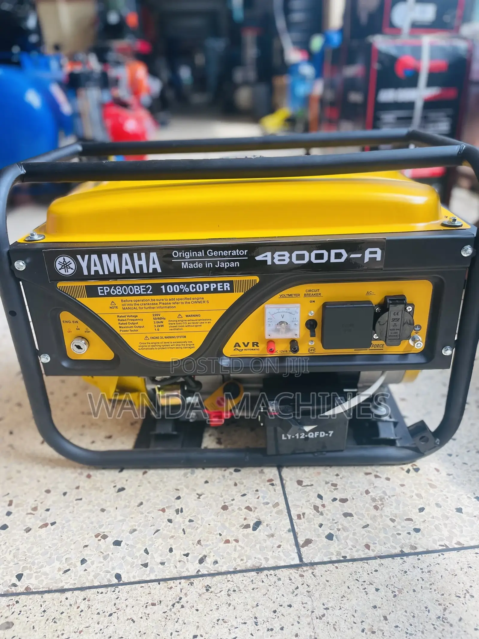 Gasoline Generator 3.2KVA Yamaha