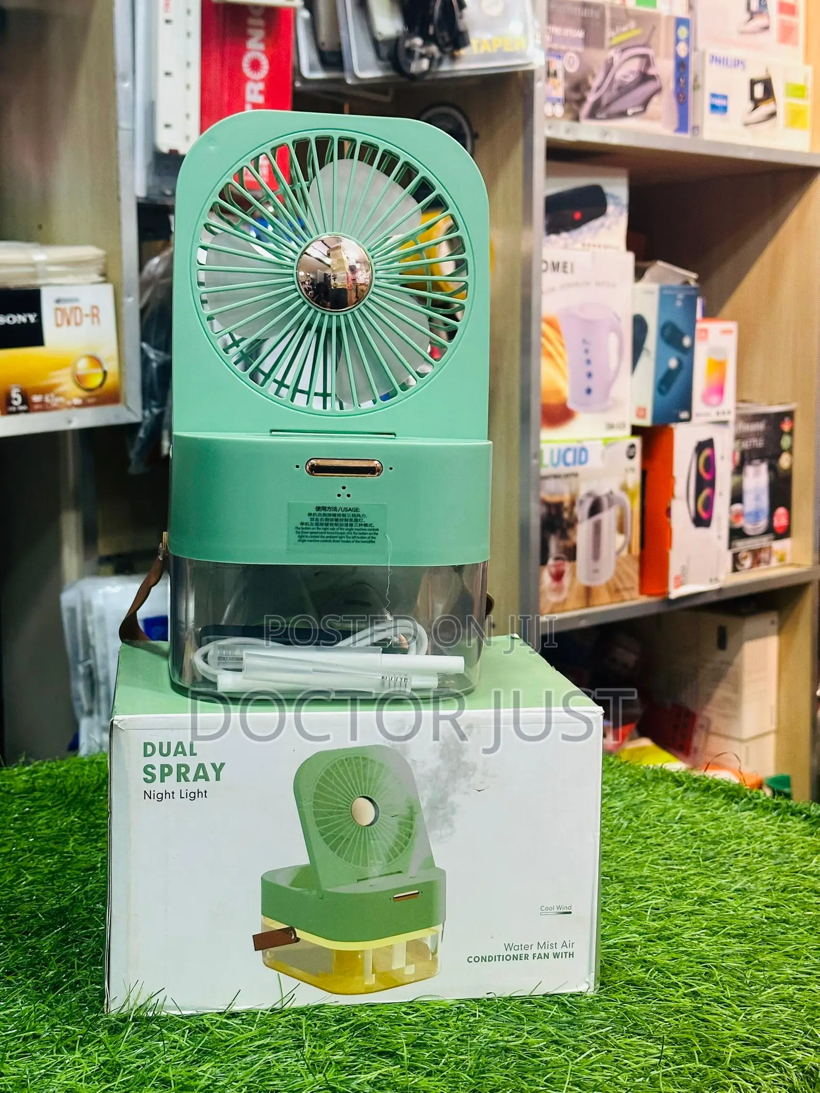 Water Mist Air Conditioner Fan
