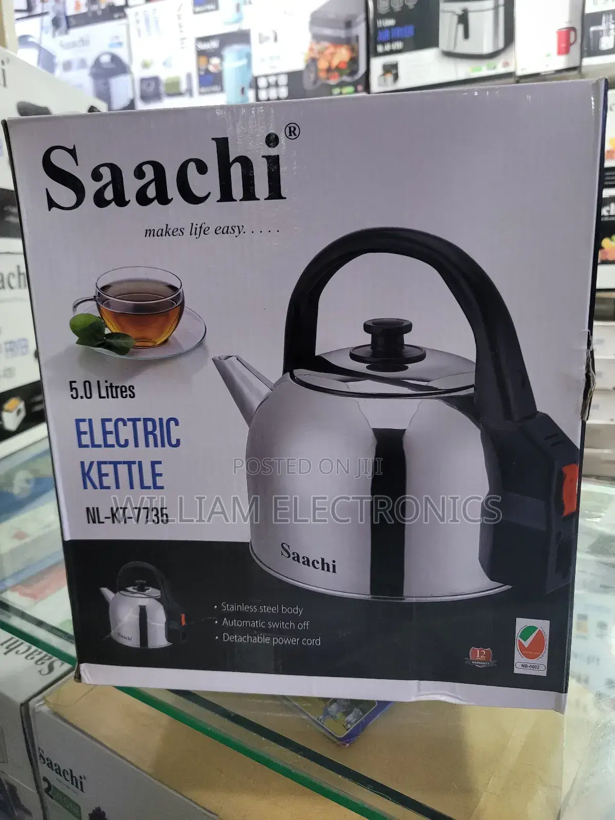 Saachi 5L Electric Kettle NL-KT-7735
