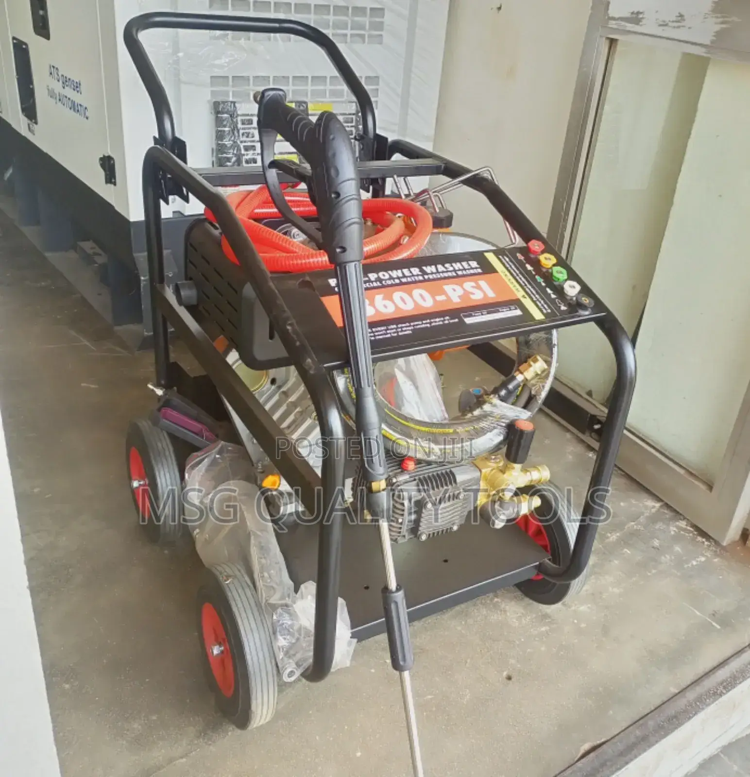 4 Wheel Diesel Jet Washer