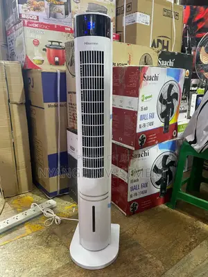 Hisense 2 in 1 Tower and Air Cooler Fan. Digital and Silent.