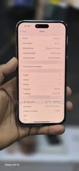 Apple iPhone 14 Pro Max 256 GB Bliue
