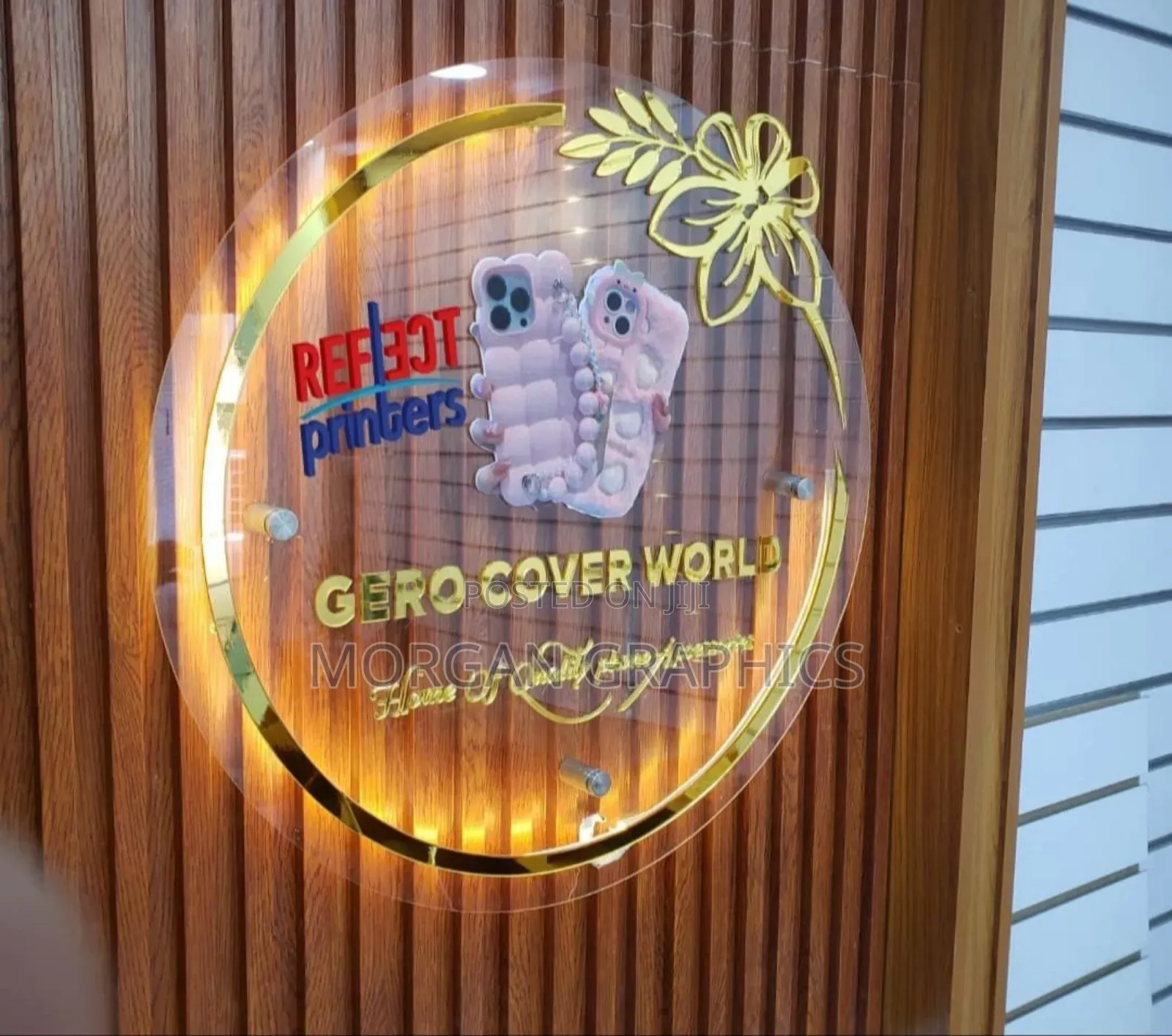 3D and 2D Indoor Signages