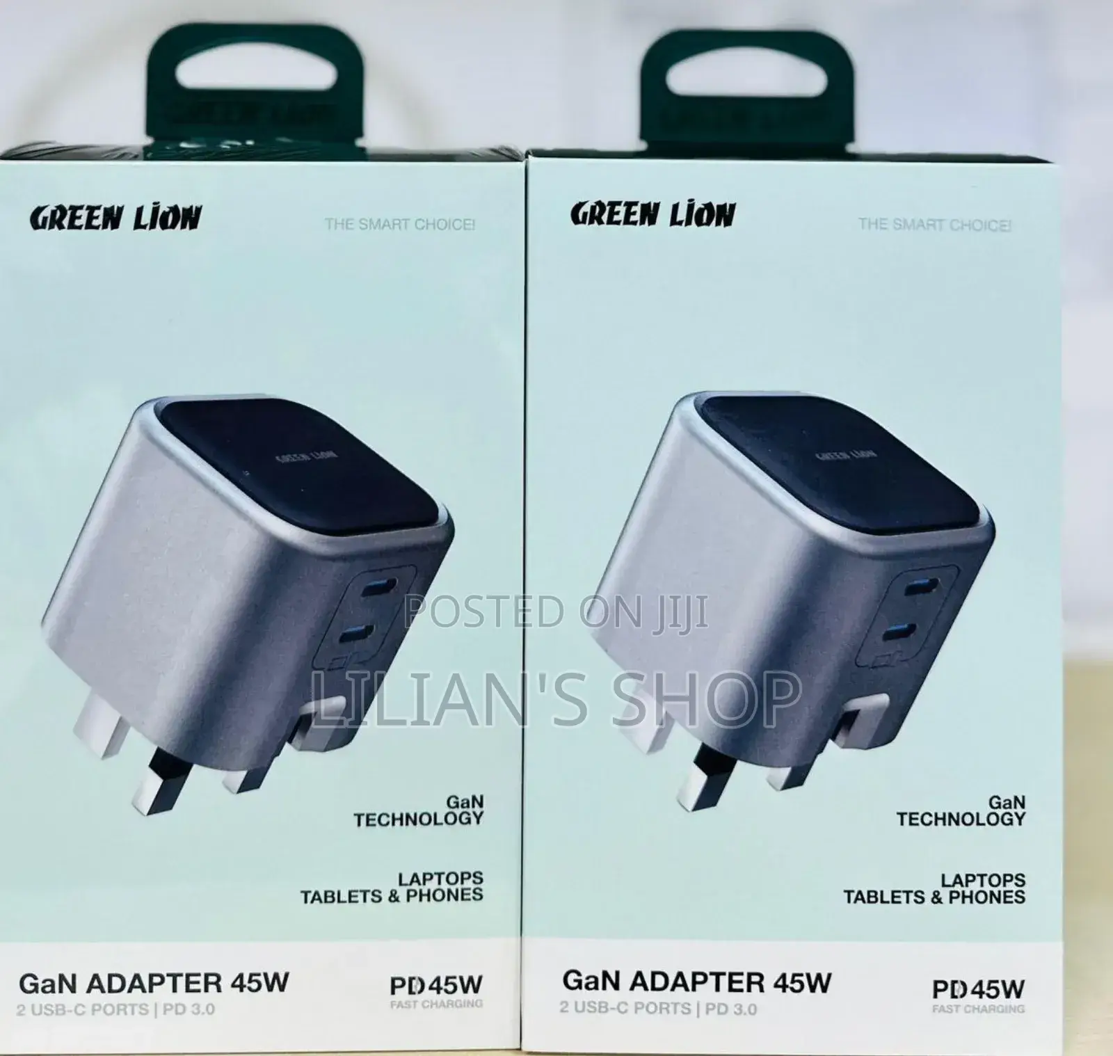 Greenlion Gan Adapter 45W PD