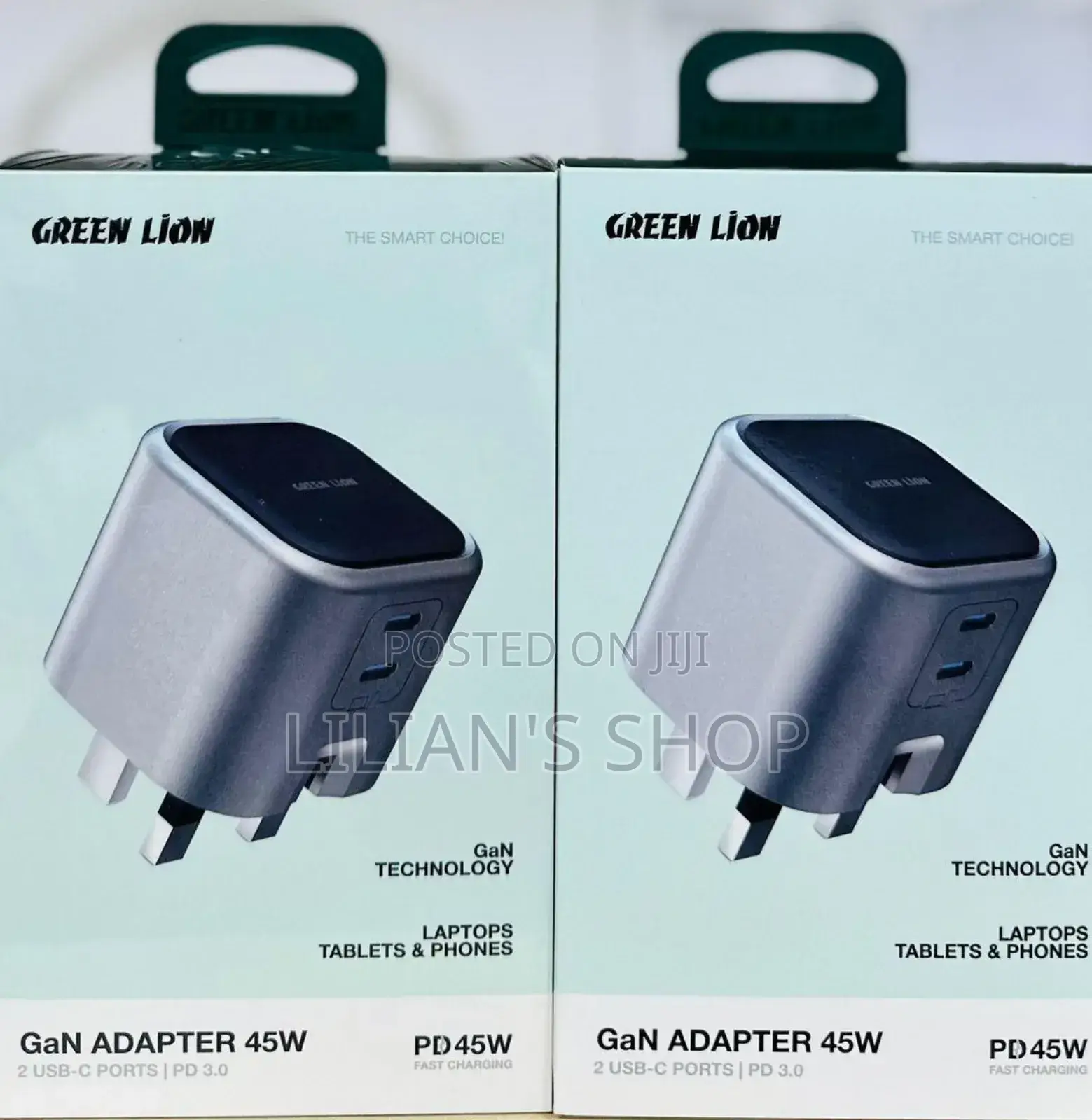 Greenlion Gan Adapter 45W PD