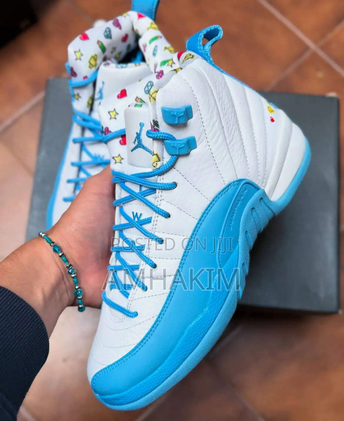 New Nike Air Jordan 12 Retro Emoji in Stock