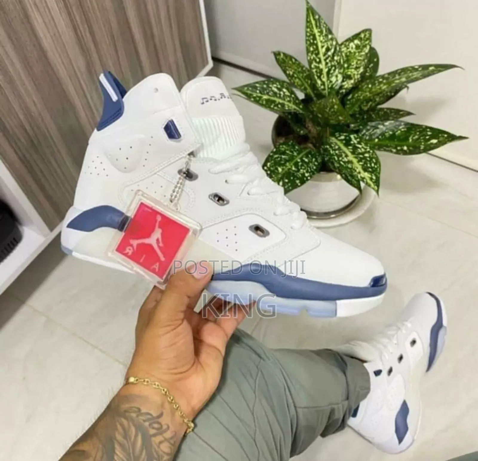 Air Jordan 6" 17 White Blu