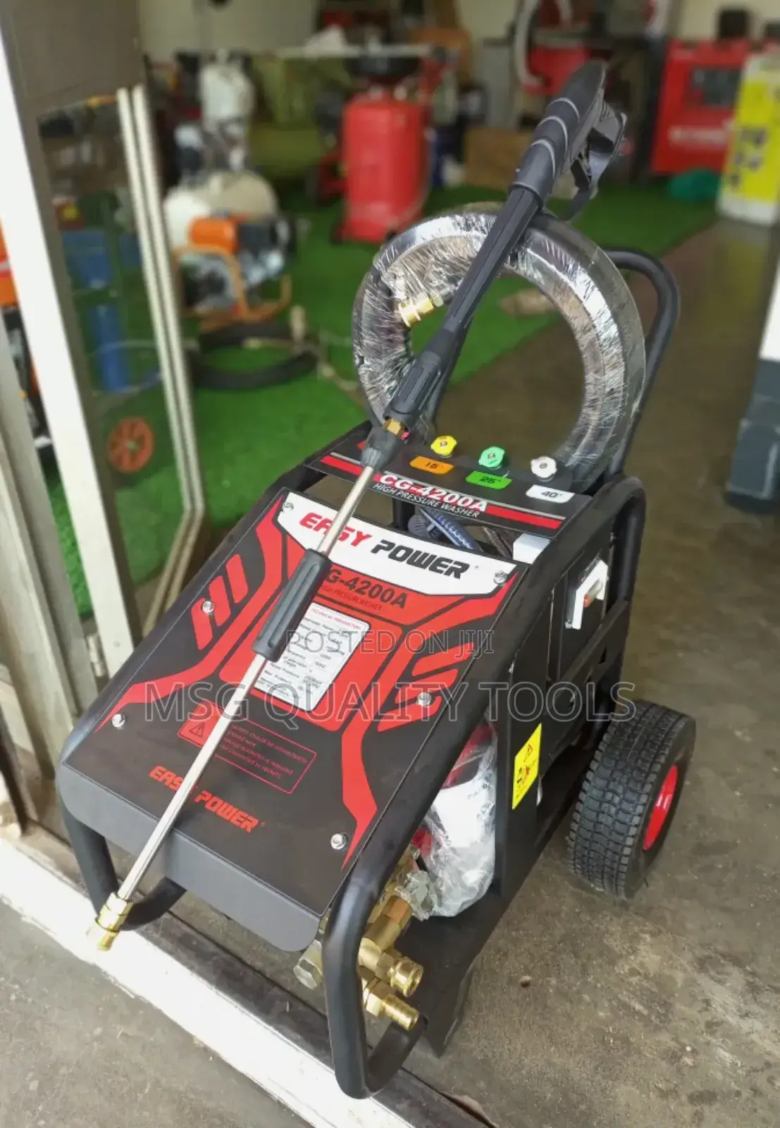 Electric. Heavy Duty Pressure Washer