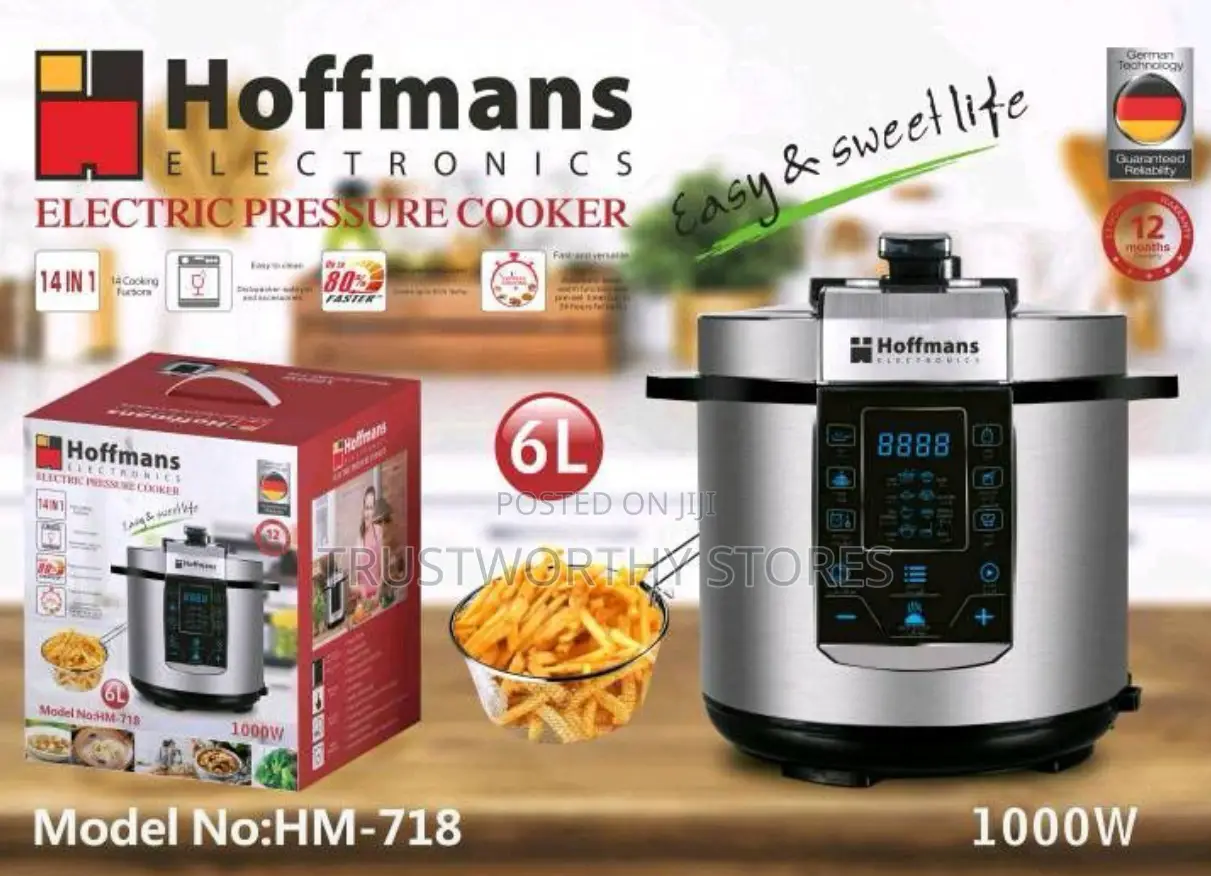 Homffans 6L - 14 in 1 Electric Pressure Cooker