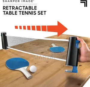 Table Tennis Set With Retractable Net