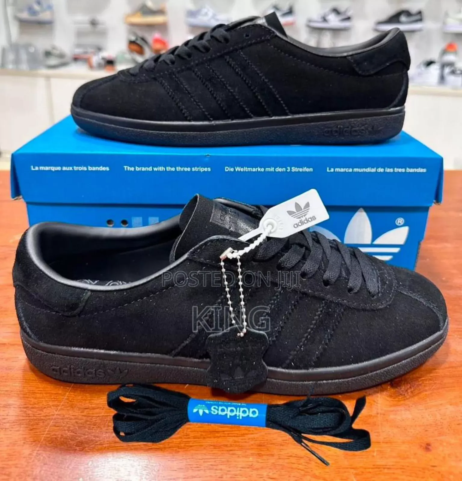 Black Men's Adidas Samba 'Black Series