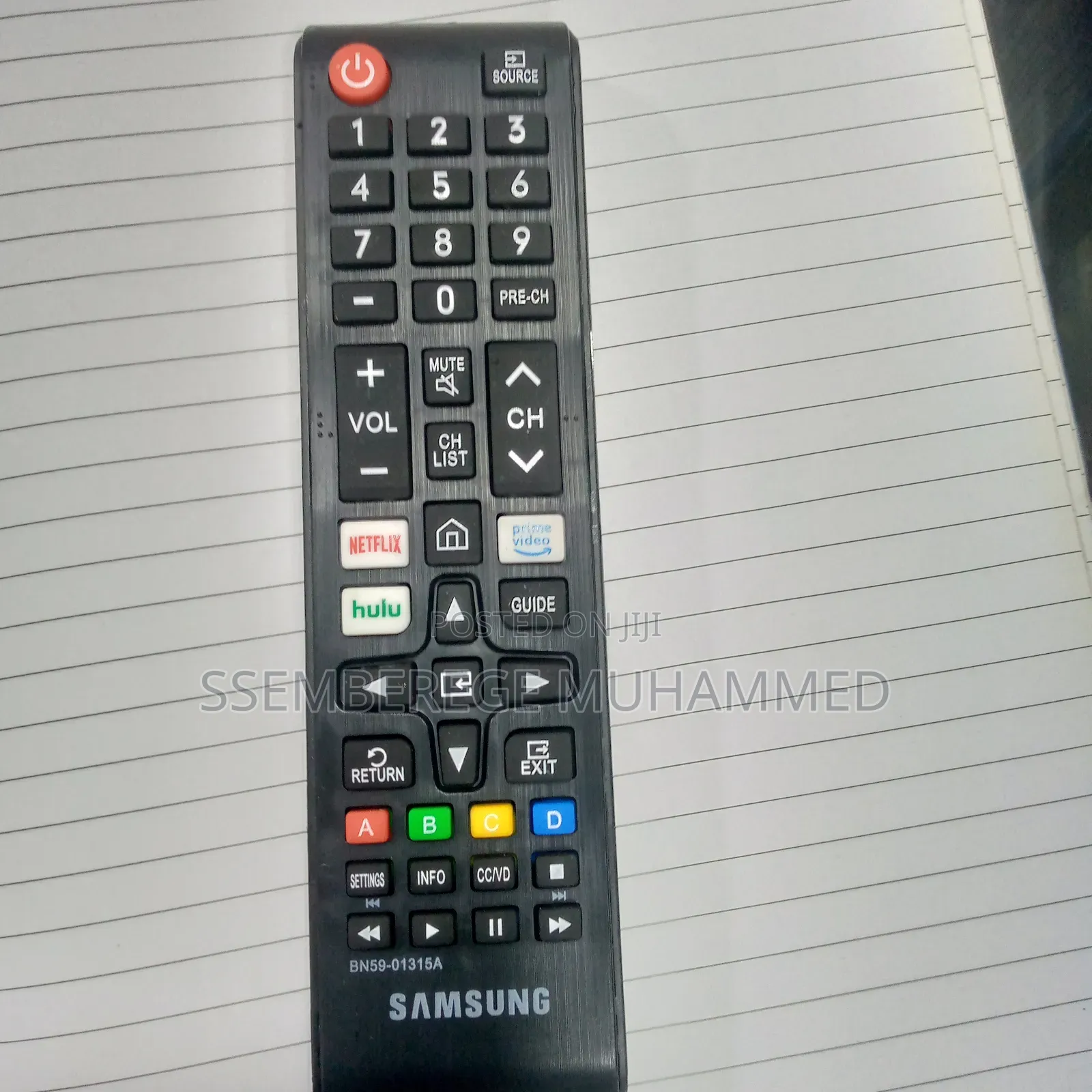 Remote Samsung Bn59- 01315a