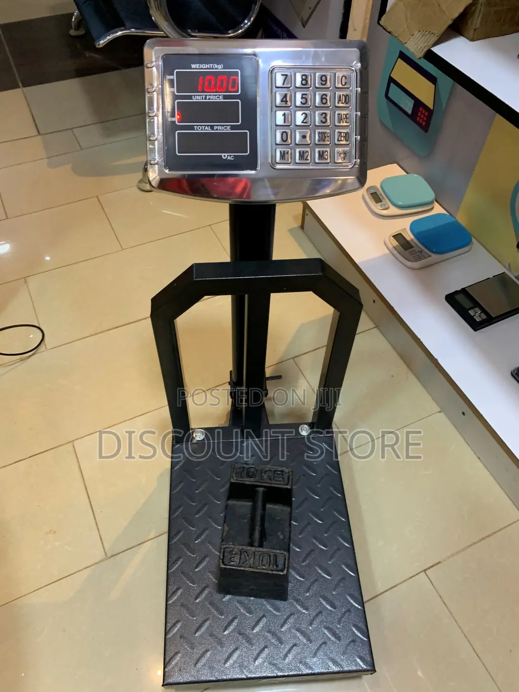 Digital Display Metalic Electronic Platform Electronic Weighing Scale.