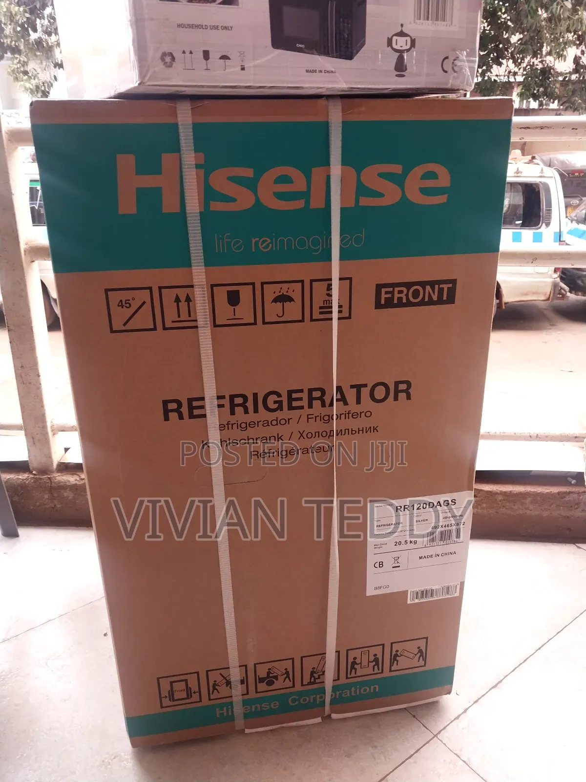 Hisense Single Door 120L New