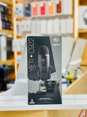 Blue PLUS Logitech USB Mic PLUS HD Webcam