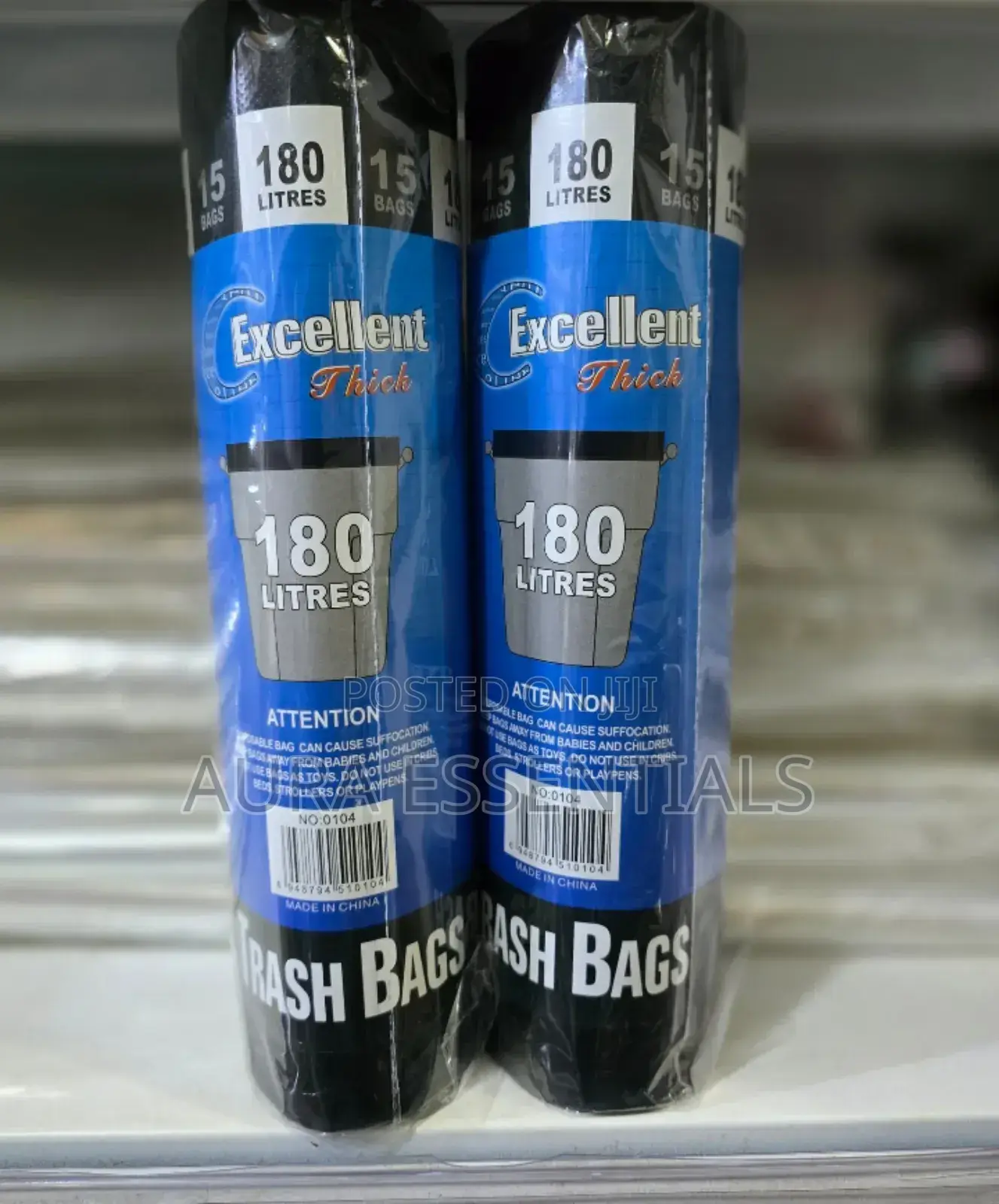 180litres Trash Bags