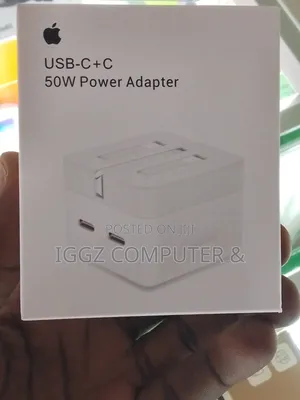 Usb-C+C 50W Power Adapter