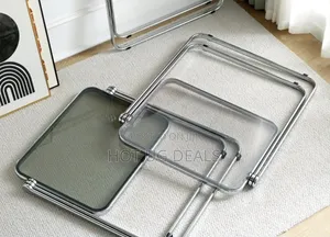 Folding Tv Acrylic Serving Tray Tables Coffee Side Table