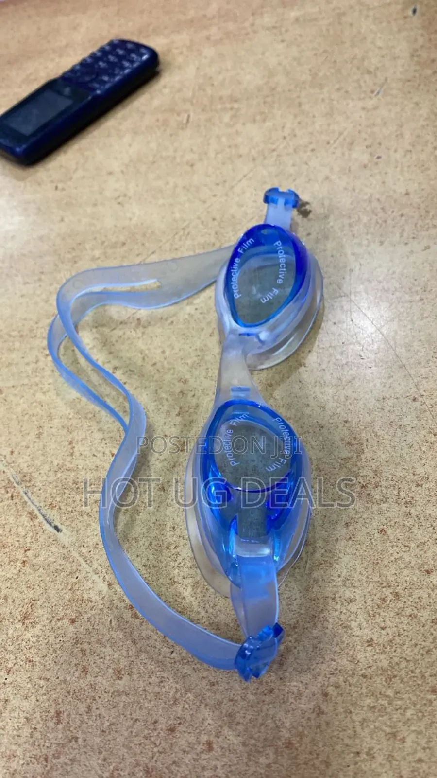 Anti Fog Unisex Swimming Goggles-Blue