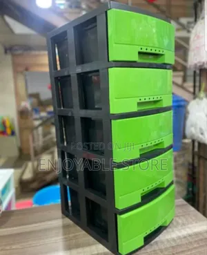 Plastic Trolley With Drawers