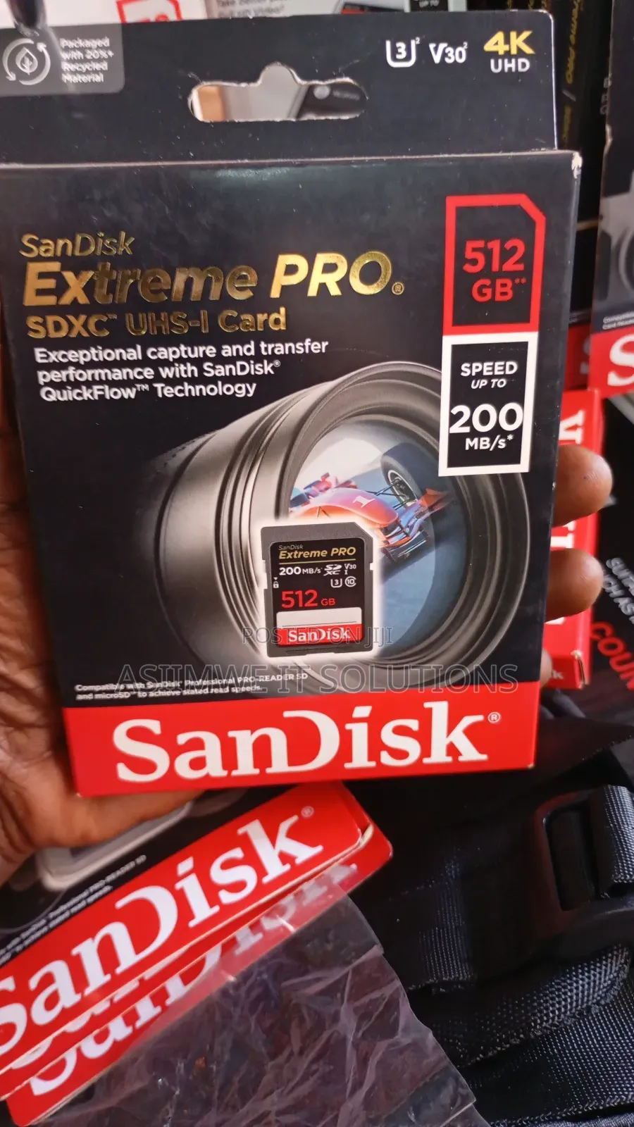 512gb Extreme Pro SDX- Card
