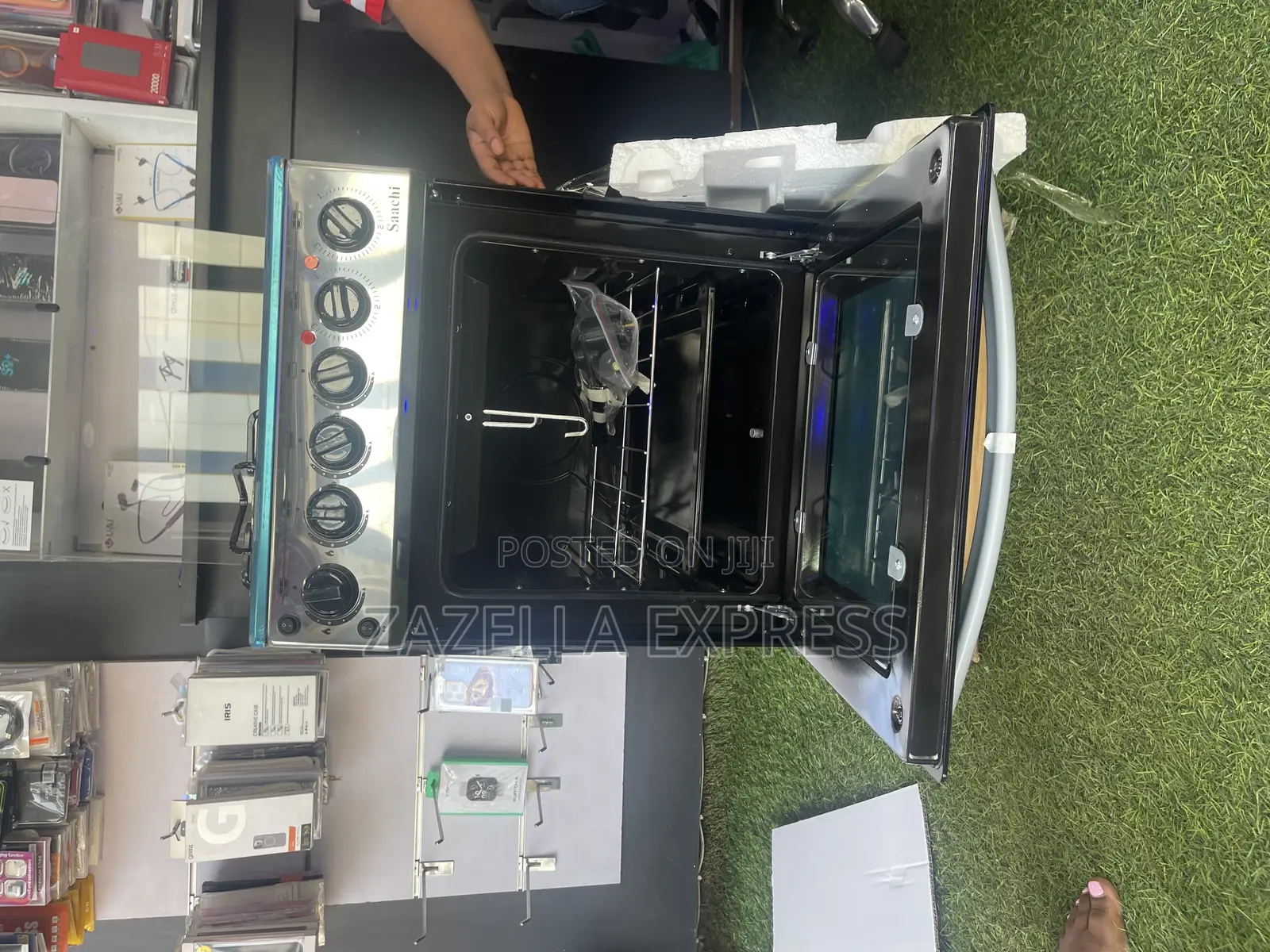 Saachi 2gas 2 Electric Cooker With Oven and Self Ignition