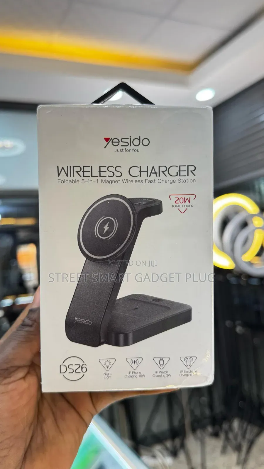 Yesido (Ds26) 20watts Wireless Charger