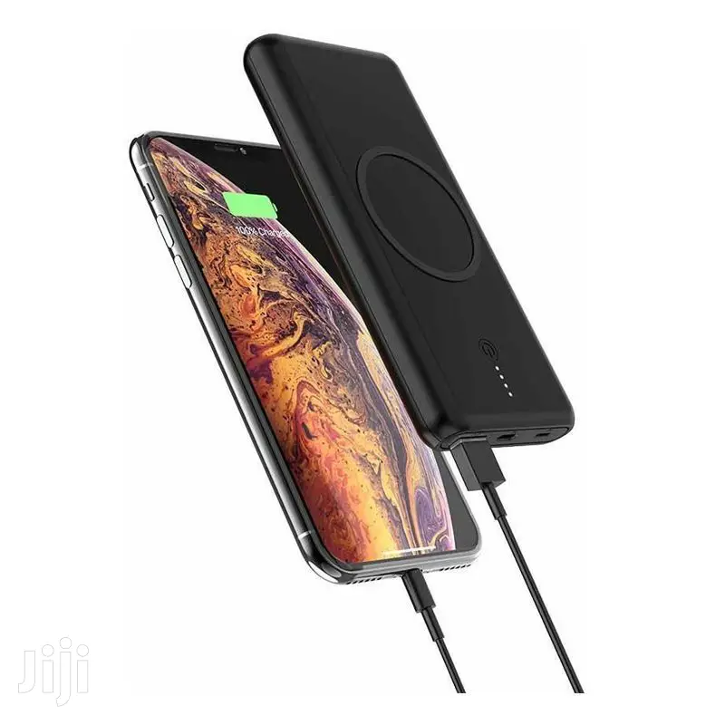 Powerology 2 in 1 Fast Wireless Power Bank Charger 10000mah