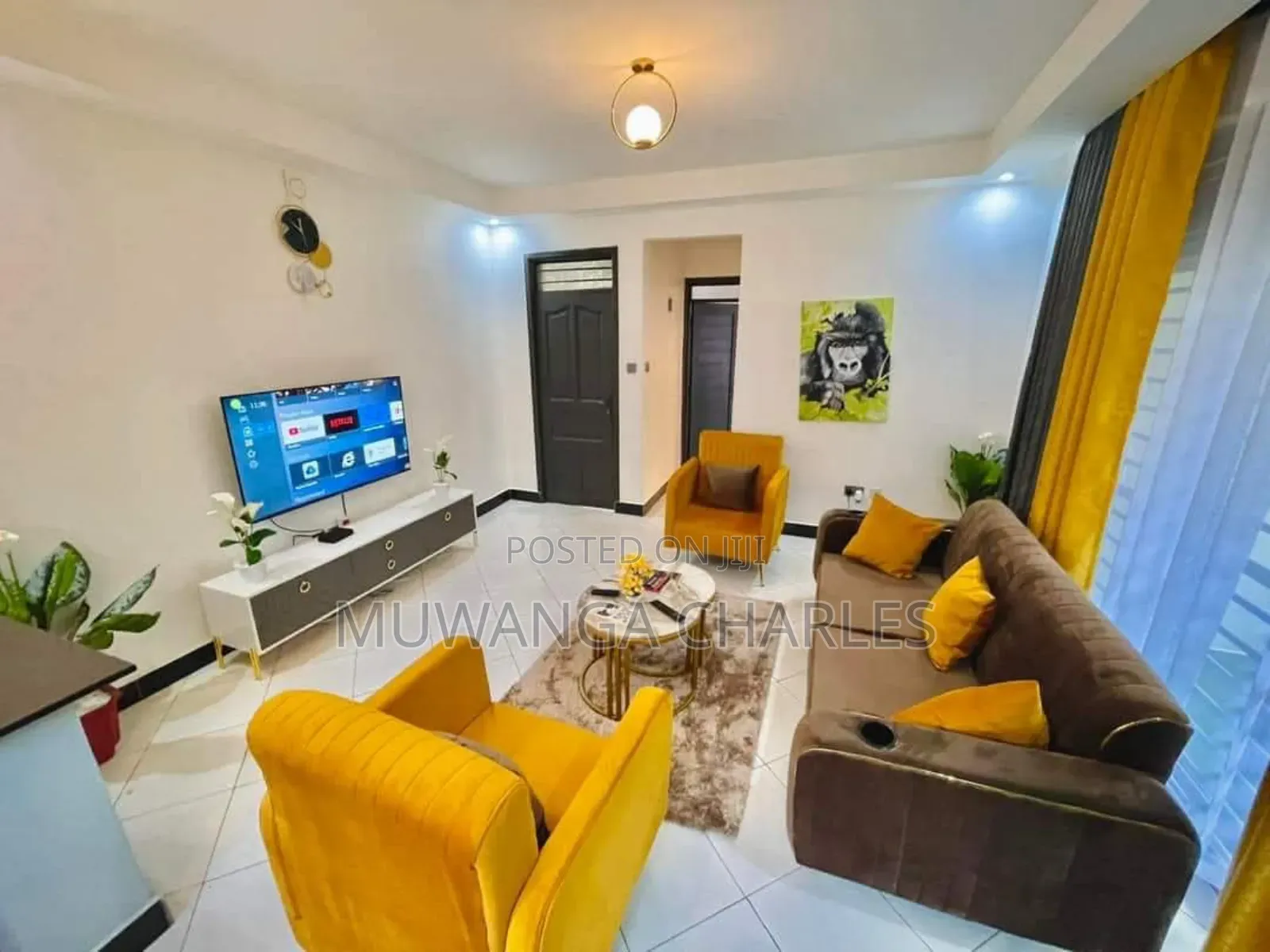 Furnished 1bdrm Apartment in Fs Properties Ltd, Nakawa for rent