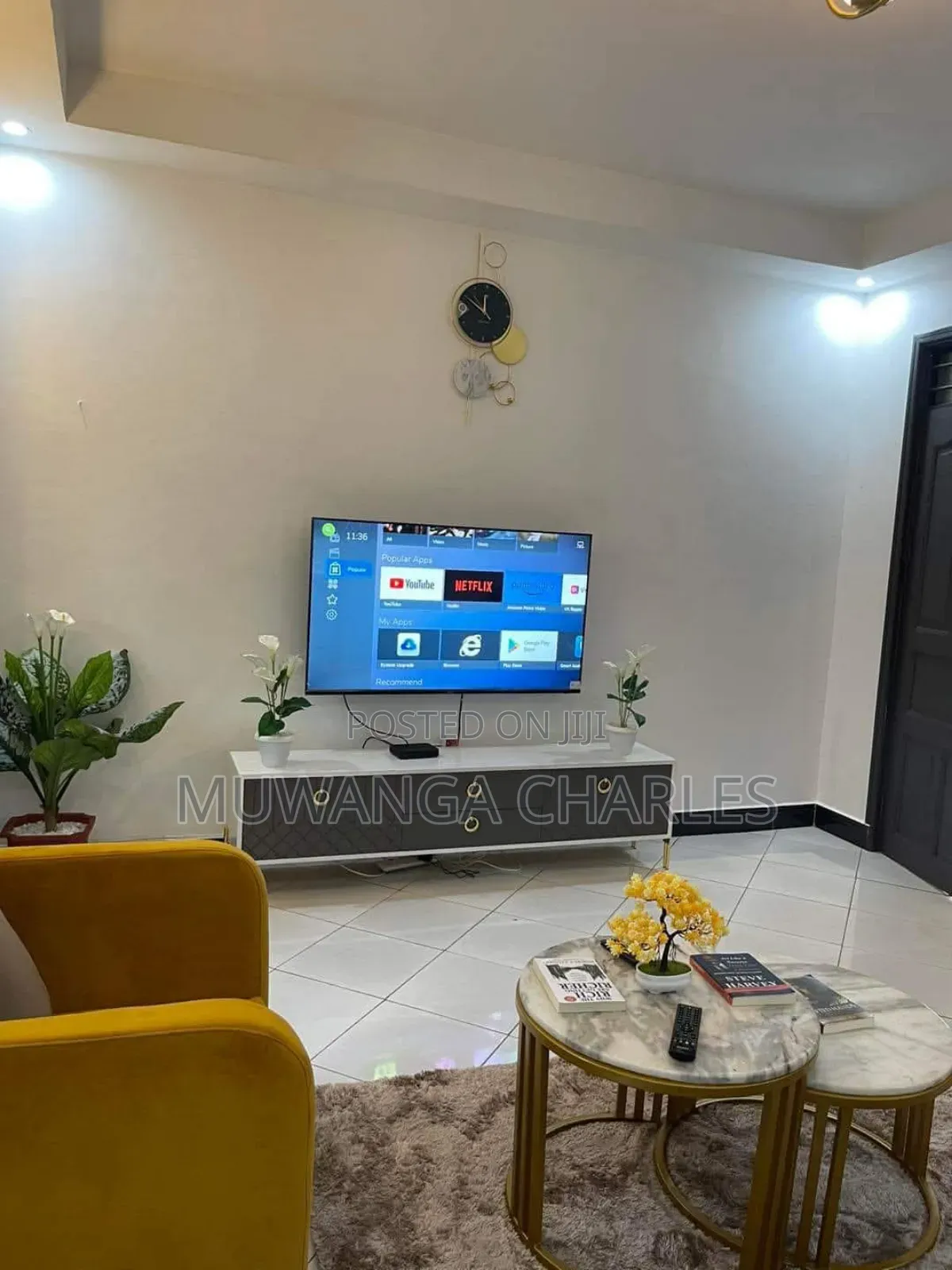 Furnished 1bdrm Apartment in Fs Properties Ltd, Nakawa for rent