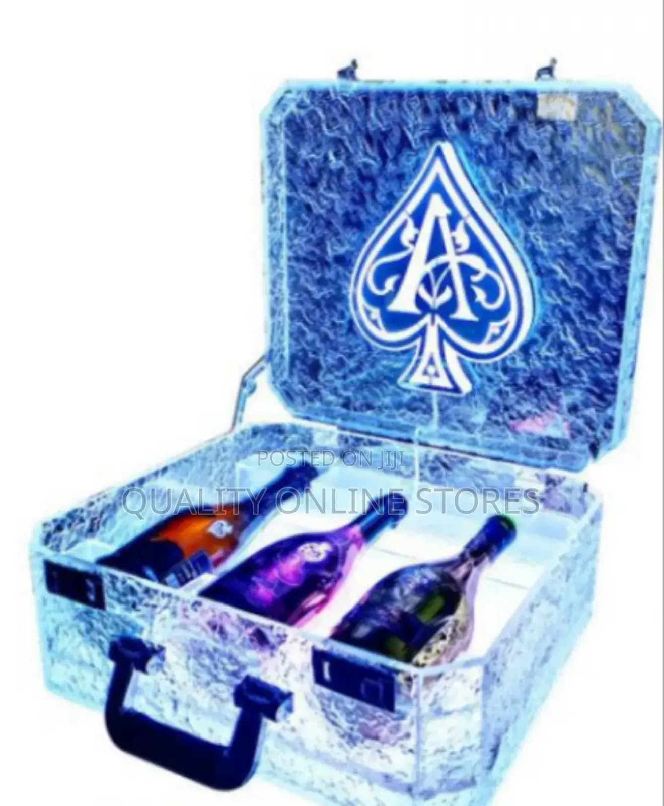 Led Lighted Champagne Bottle Holder