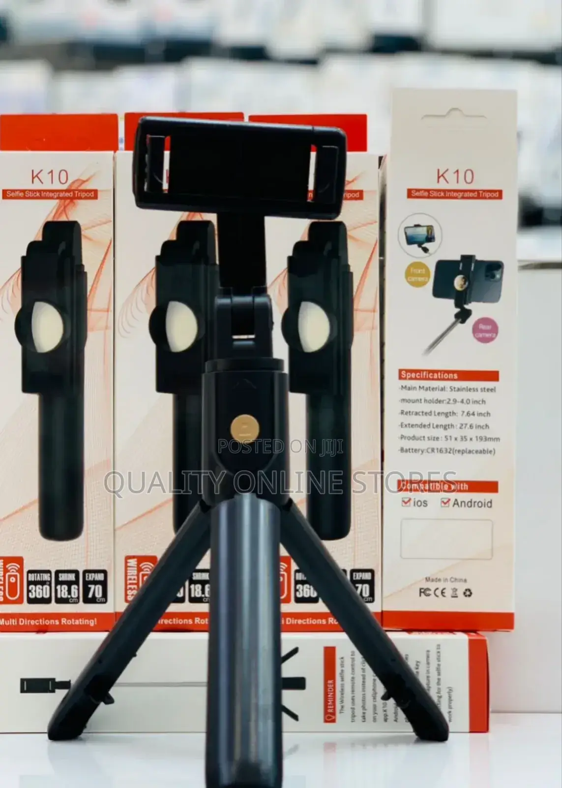 Phone Tripod Stand