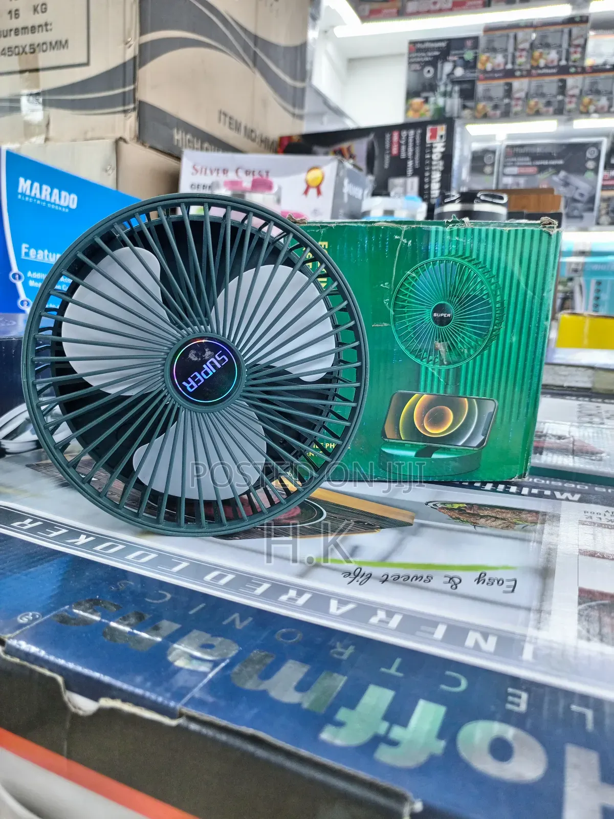 Mini Super Pin Folding Fan