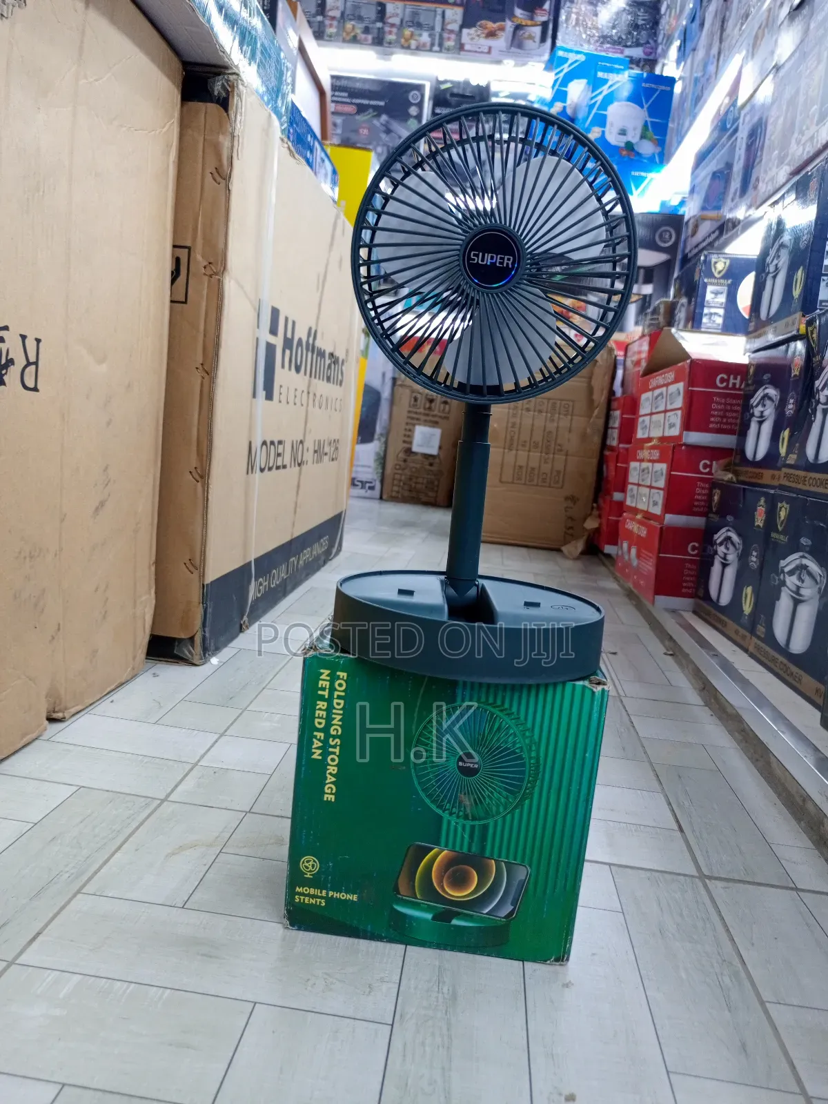 Mini Super Pin Folding Fan