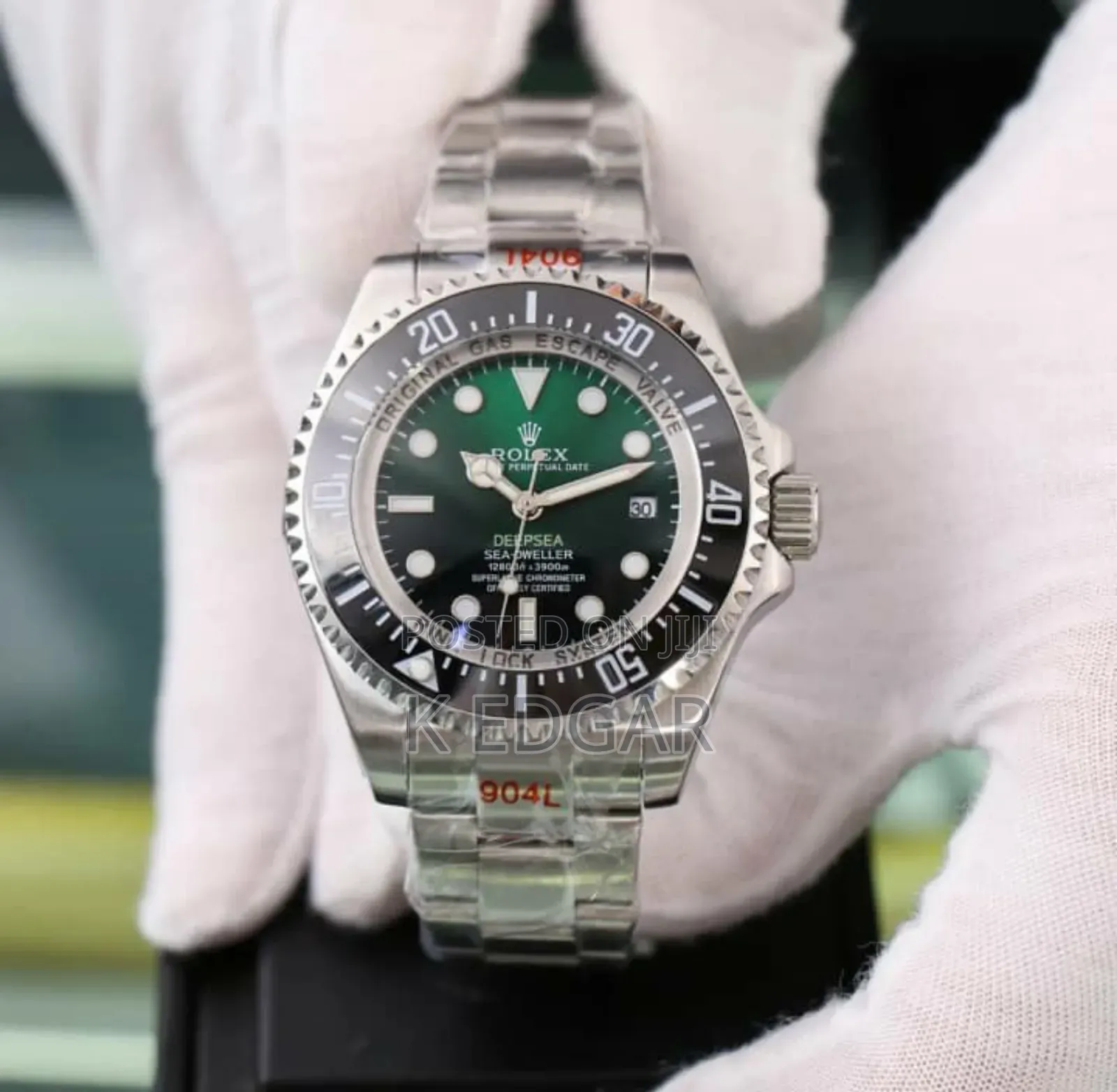Silver Rolex Deep Sea Dweller