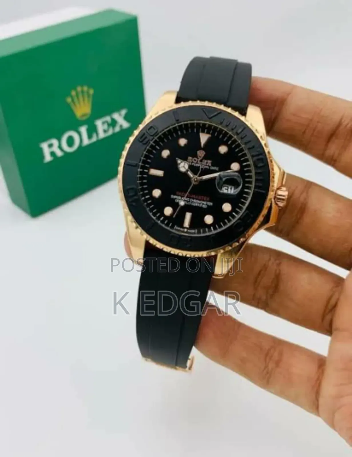 Original Black Rolex Watch