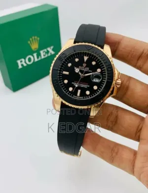 Original Black Rolex Watch