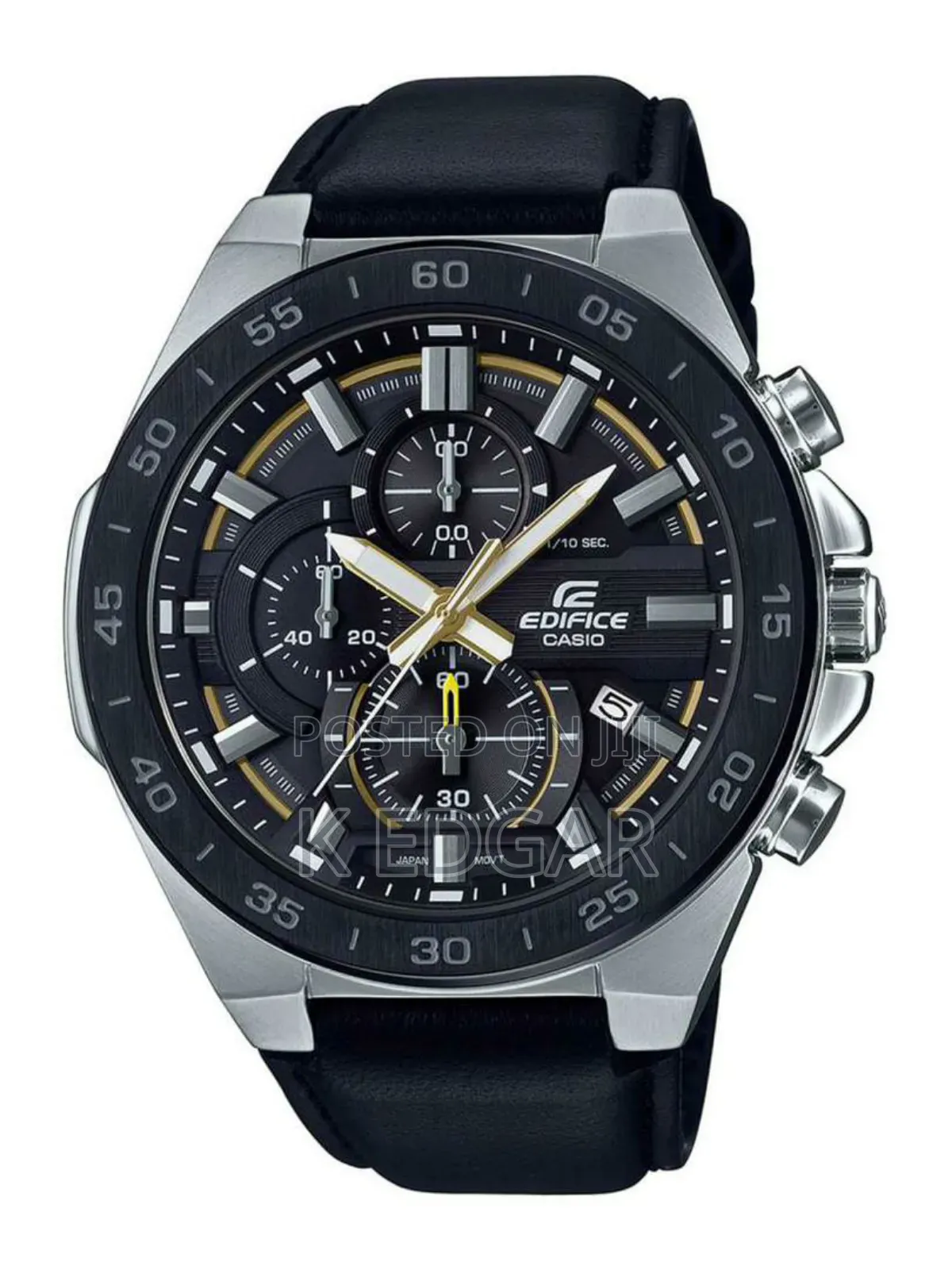 Black Edifice Casio Watch