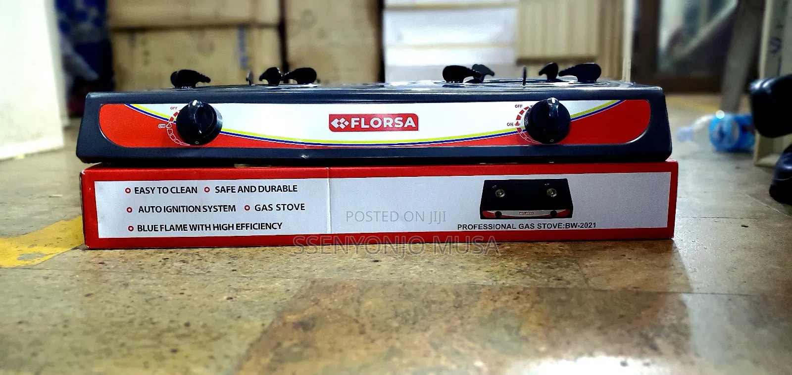 Florsa Professional Gas Stove Bw-2021 - Safe, Durable