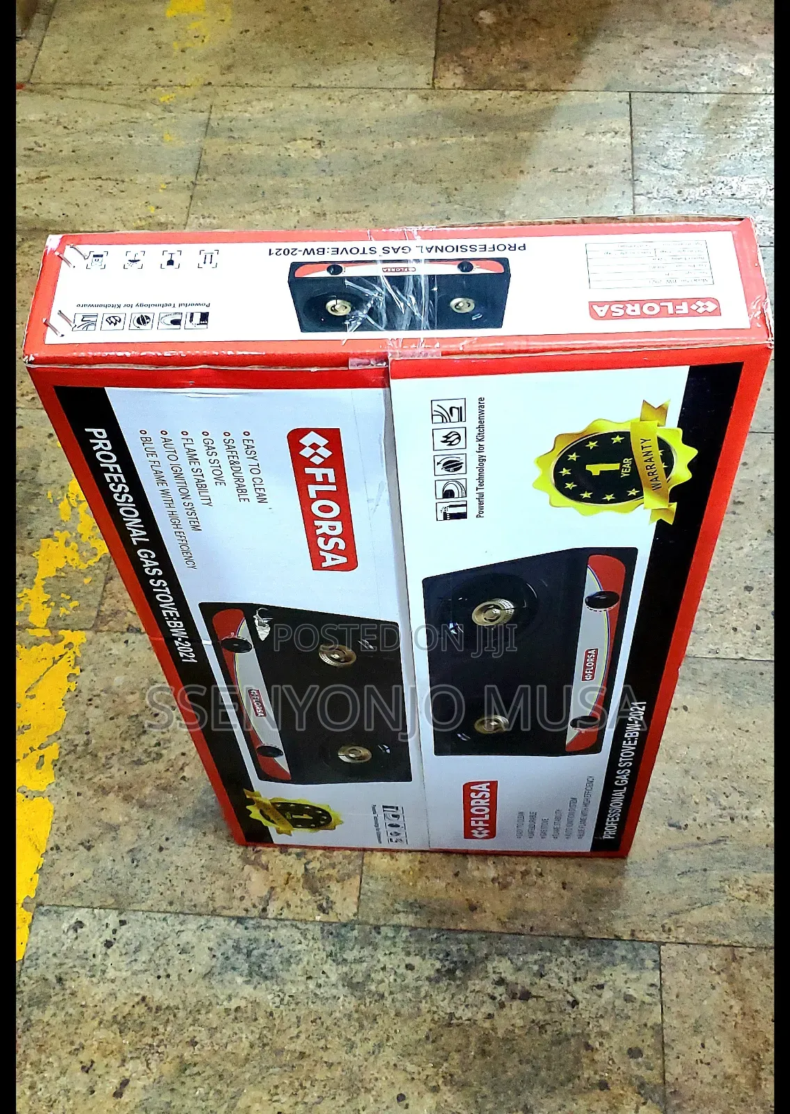 Florsa Professional Gas Stove Bw-2021 - Safe, Durable